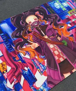 Cyberpunk Nezuko - Mouse Pad