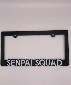 Senpai Squad V1 - License Plate Frame