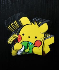 Cracked Out Pikachu Peeker