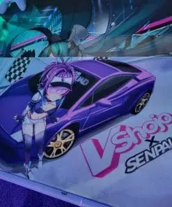 VShojo x Senpai Squad: Projekt Melody Lamborghini - Desk Mat