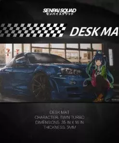 Twin Turbo - Desk Mat