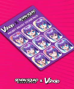 VShojo x Senpai Squad: Projekt Melody Sticker Set