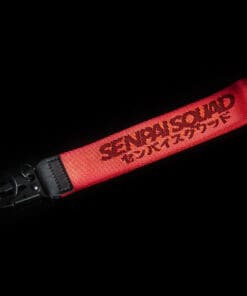 Red Thick Fabric Keychain
