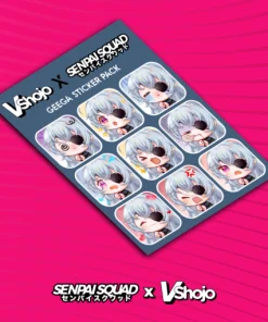 VShojo x Senpai Squad: GEEGA Sticker Set