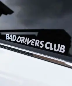 Bad Drivers Club V2 Diecut (Single Line)