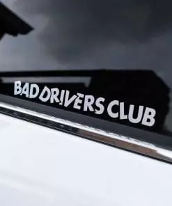 Bad Drivers Club V2 Diecut (Single Line)