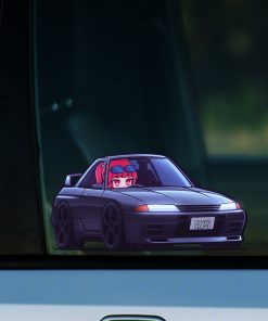 Aka - Driving R32 GT-R Decal