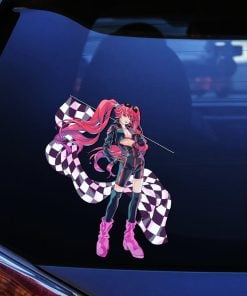 Aka - Full Body Flag Stance Decal
