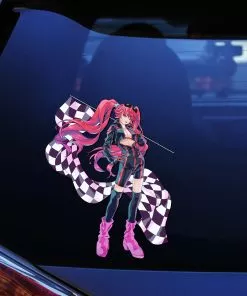 Aka - Full Body Flag Stance Decal