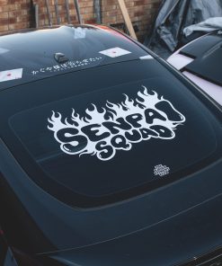 Senpai Squad Fire Banner